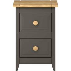 Core Products Capri Carbon 2 Petite Bedside Table