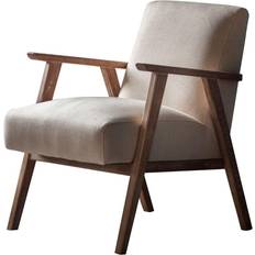 Natural Armchairs Crossland Grove Calais Natural Armchair 81.5cm