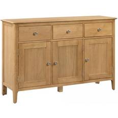 Sideboards Julian Bowen Kingham Oak Sideboard 135x90cm