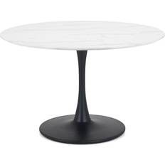 Black Coffee Tables Julian Bowen Holland Round Pedestal Coffee Table