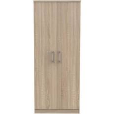 B&Q Clothing Storage B&Q Norfolk Light Oak Wardrobe 74x183cm