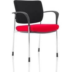 Red Bar Stools Dynamic Brunswick Deluxe Black Bar Stool