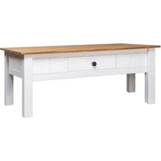 vidaXL 100x60x45 massivt fyrretræ Panama Sofabord