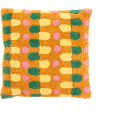 Rosa Kompletta dekorationskuddar Villa Collection Styles Bomull Soffkuddar Komplett dekorationskudde Orange, Brun, Gul, Grön, Rosa (45x45cm)