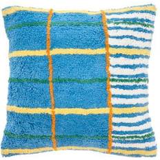 Villa Collection bomuld Komplet pyntepude Hvid, Gul, Blå, Grøn (45x45cm)