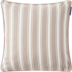 Lexington All Over Striped Twill Kuddöverdrag Vit, Grön, Grå (50x50cm)
