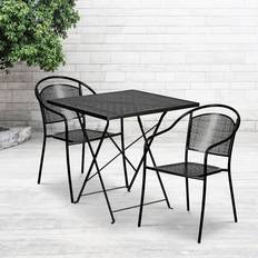 Patio Dining Sets Flash Furniture Commercial Grade Patio Dining Set