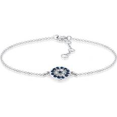 Elli Bracelet Evil Eye Crystals - Silver