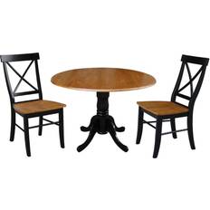 International Concepts 42" Tina Dual Drop Leaf Dining Set