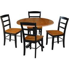 International Concepts 42" Dual Drop Leaf Dining Set