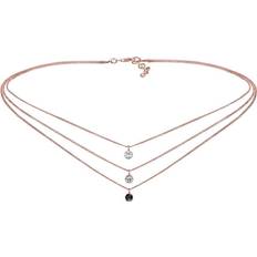 Elli Halskette Choker Kristalle 925 Silber Halskette 1.0 pieces