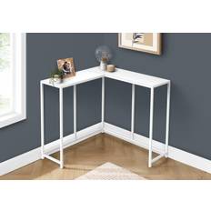 Console Tables Monarch Specialties L-Shaped Slim Narrow Console Table