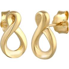 Guld Örhängen på rea Elli Premium damörhängen Infinity 585 gult guld – 0309892716