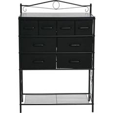 8 inch wide shelf Household Essentials Wide Chest of Drawer