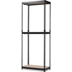 Baxton Studio BH06-Black-Shelf Gavin Shelving System