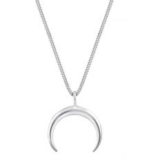 Necklace women Elli Necklace Women Crescent Moon Pendant Trend - 925 Sterling Silver