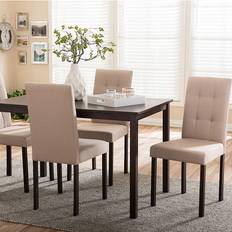 Baxton Studio Andrew Dining Set 5pcs