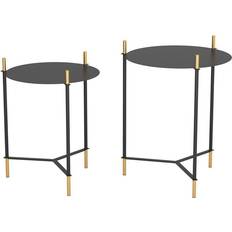 Nesting Tables Zuo Set of 2 Jerry Nesting Table