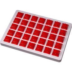 Schakelaars Toetsenborden Keychron Gateron Phantom Red Switch set 35pcs