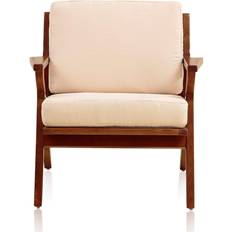 Brown Kitchen Chairs Manhattan Comfort Martelle Cream Kitchen Chair