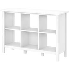 Bush Furniture Broadview White Book Shelf 30"