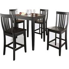 Furniture Crosley 5-Piece Pub Dining Set