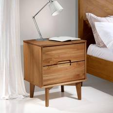 Mid Century Wood Nightstand