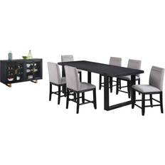 Steve Silver Yves 8pc Dining Set