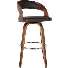 Leathers Bar Stools Armen Living Shelly 26" Bar Stool