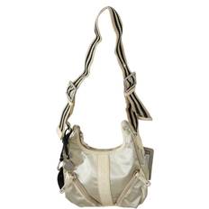 Wayfarer White Shoulder Crossbody Sling Fabric Women's Purse