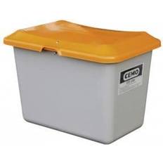 Plastique Boîtes alimentaires Cemo Streugutbehälter L890xB600xH640 mm 200 l GFK Grau/Orange Boîte alimentaire