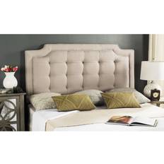 Beige Beds & Mattresses Safavieh Sapphire Taupe Headboard