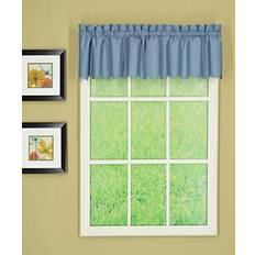 Today's Curtain Rideau Festonn Orleans Bleu 12 po Cantonni 60 po l x 12 po L 91.44x152.4cm