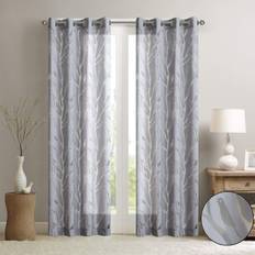 Madison Park 1-Panel Vina Sheer Bird