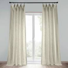 Exclusive Fabrics & Furnishings Halvt Pris Draperier Tungt Falskt Linne Gardin 50 x 120 Set De 120