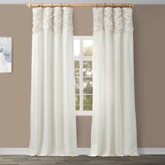 Exclusive Fabrics & Furnishings HPD Halvt Pris Draperier 50 x 108 Benvit