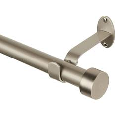 Lino Accessori per tende Elrene Home Fashions Serena Adjustable Curtain Rod with Cap Finials, 48-86