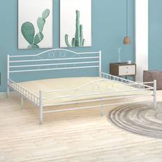 120cm - 200cm Bed Frames vidaXL Slatted Bed Base