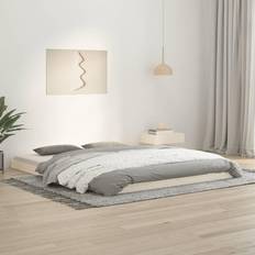 160cm - Hout Bedframes vidaXL Bedframe Massief Grenenhout 160x200 cm