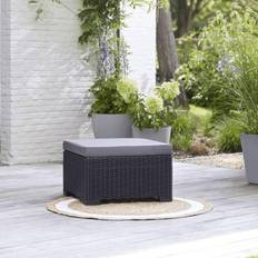 Keter Tuinstoelen Keter Allibert Hocker California Grijs