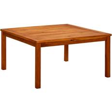 Mesas de Jardín vidaXL Mesa De Centro De Jardín Madera Maciza De Acacia 85x85x45 cm - Marrón