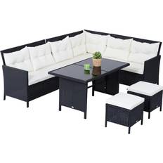 OutSunny Gartenmöbel Lounge-Set