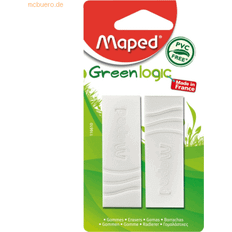 Maped 2 Radiergummis Greenlogic weiß