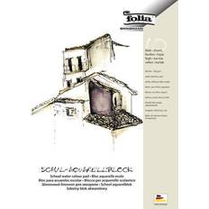 Aquarellpapier Folia Aquarell-Block A4 150G Schule