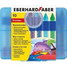 Kreiden reduziert 10 EBERHARD FABER Wachsmalstifte farbsortiert