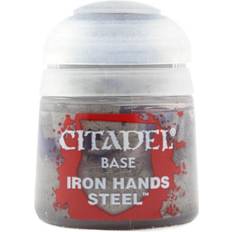 Svarta Akrylfärger Games Workshop Iron Hands Steel 12ml
