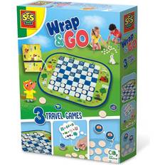 Wrap & go SES Creative Wrap and Go Reisespiele 3in1