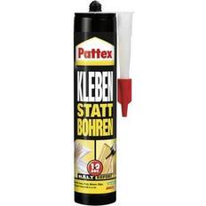 Stucchi e Prodotti Edilizi Pattex Montagekleber Kleben Statt 4.8 kg Bohren Weiß 400g Kartusche