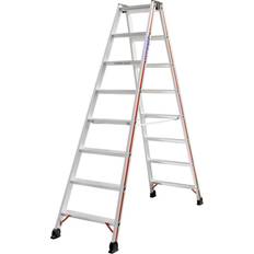  Stufenstehleiter, beidseitig begehbar 2x8
