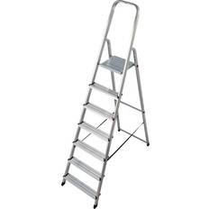 Trappestige corda Krause CORDA 7 step aluminum freestanding ladder Kr. [Levering: 4-5 dage]